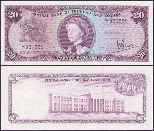 1964 Trinidad & Tobago $20 (Unc) L001465